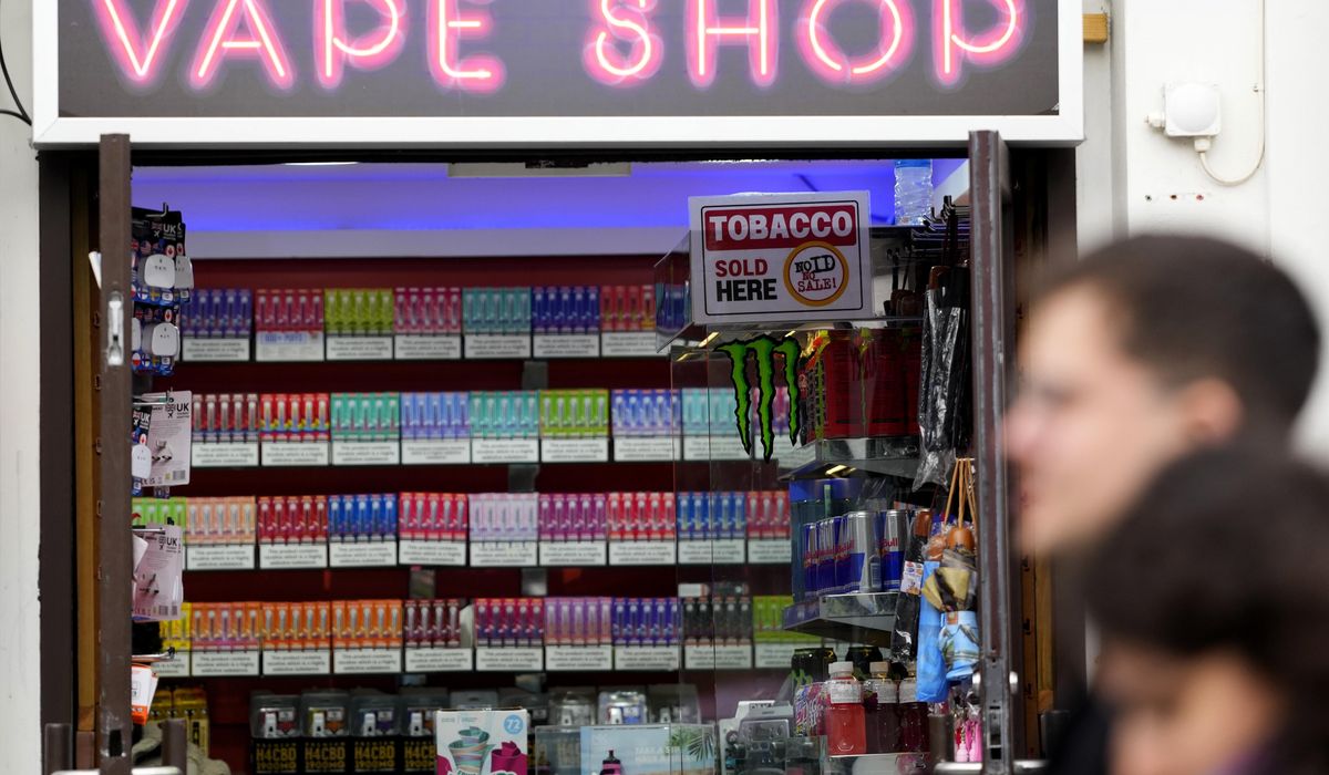 NextImg:U.K. bans single-use vapes to stem use by children and reduce harmful litter