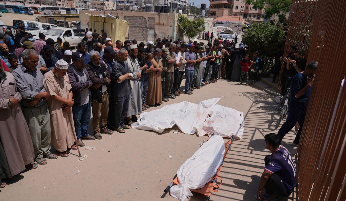 NextImg:Three dead after more shootings near aid sites in Gaza