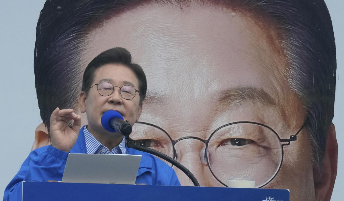 NextImg:South Korean exit polls show landslide presidential election win for liberal Lee