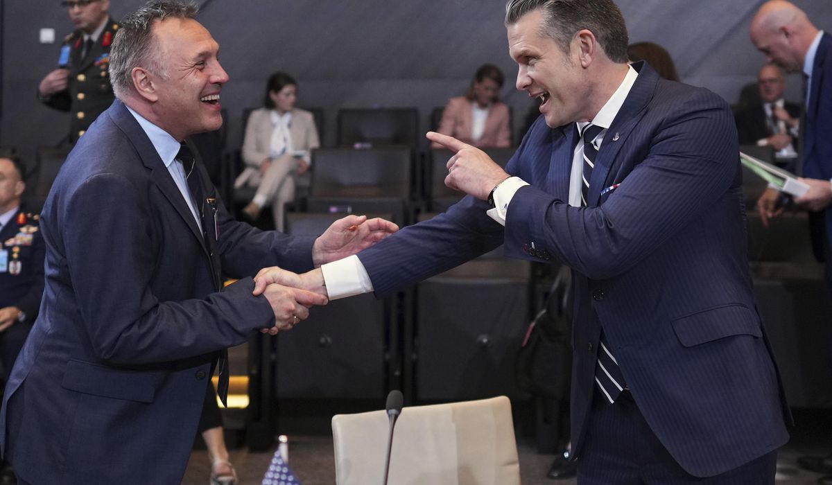 NextImg:Hegseth confident NATO members will agree to spending bump