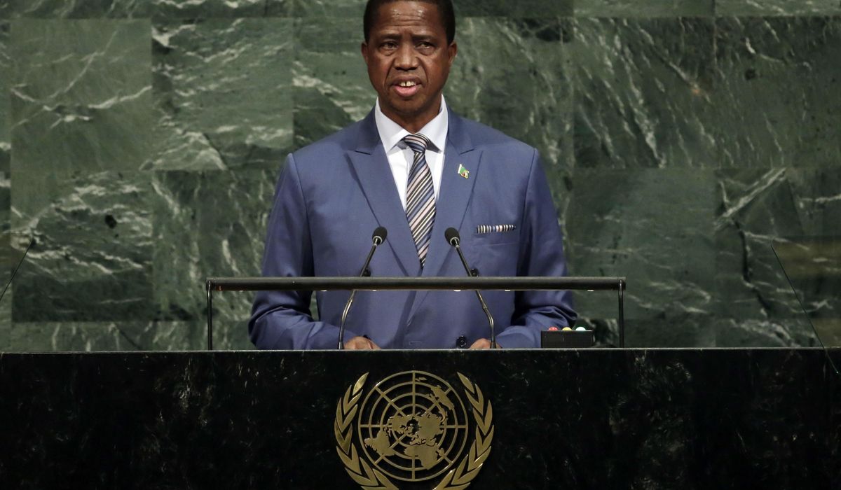NextImg:Former Zambian President Edgar Lungu has died at 68