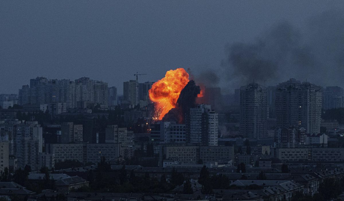 NextImg:Russia launches massive overnight drone, missile strike on Kyiv