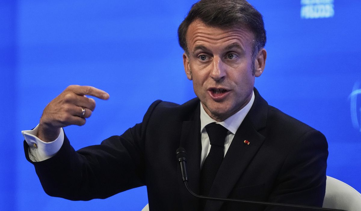 NextImg:France’s president will visit Greenland in a show of EU unity, Danish leader says