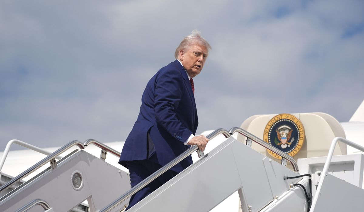 NextImg:What it would take to convert a jet from Qatar into Air Force One to safely fly Trump