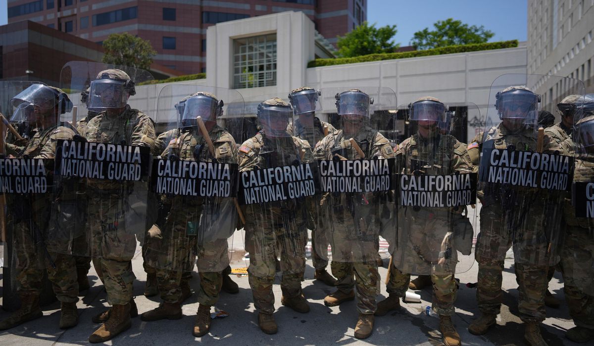 NextImg:California sues Trump over National Guard deployment in Los Angeles