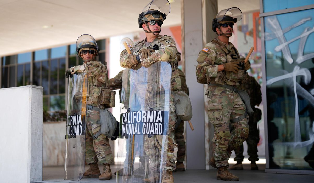 NextImg:Hegseth tells lawmakers U.S. troops needed in L.A. to protect feds