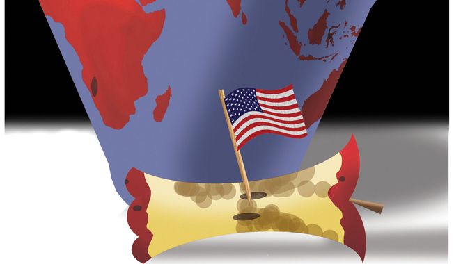 Public school teachers unions and school choice illustration by Alexander Hunter/The Washington Times