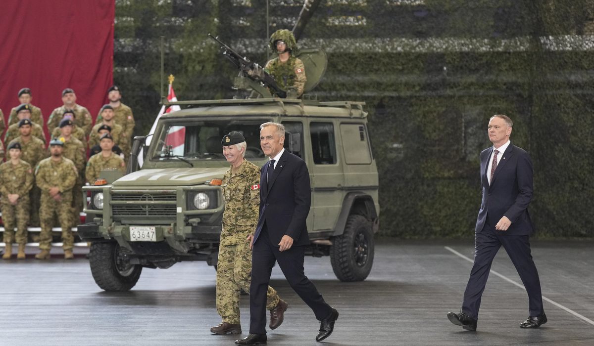 NextImg:Prime minister says Canada will hit 2% GDP defense spending mark this year