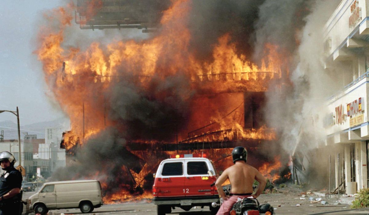 NextImg:L.A. protests far different from ‘92 Rodney King riots