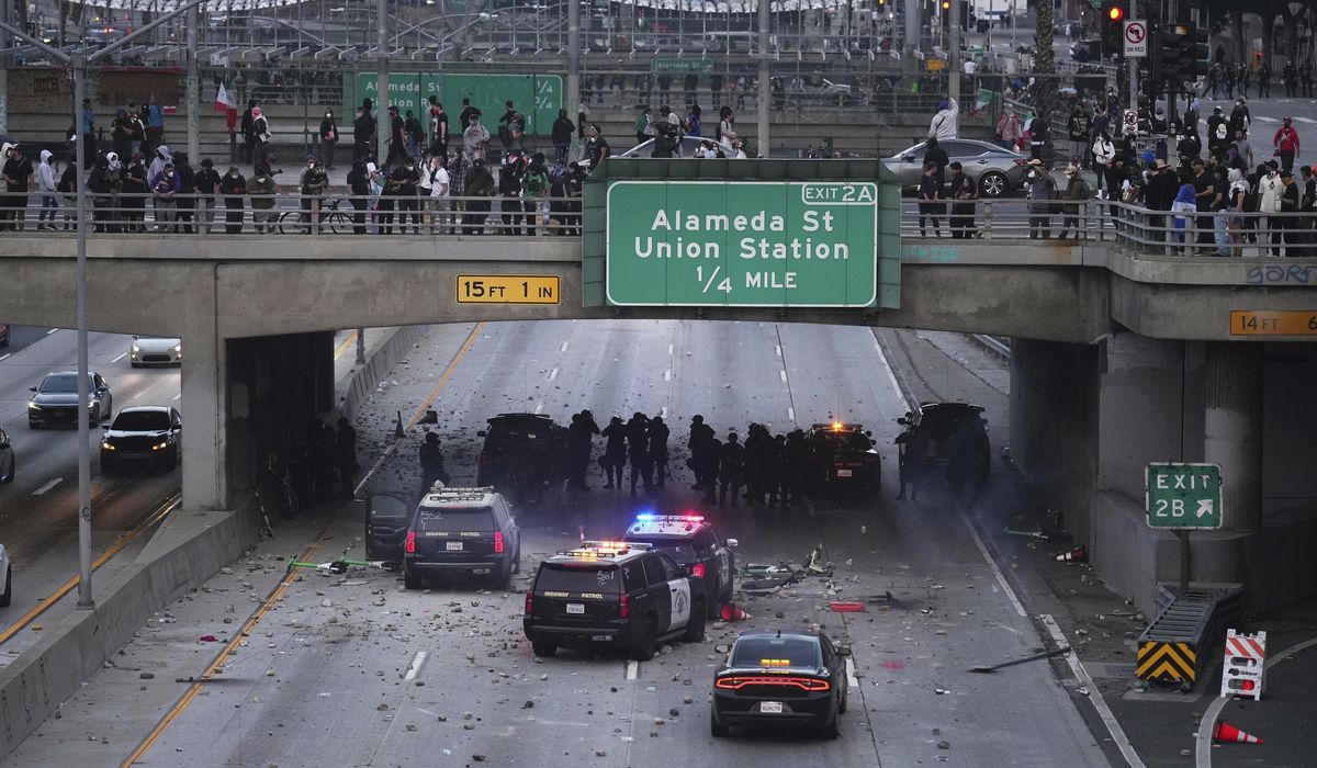 NextImg:Republicans want to make protest traffic blockades a federal crime