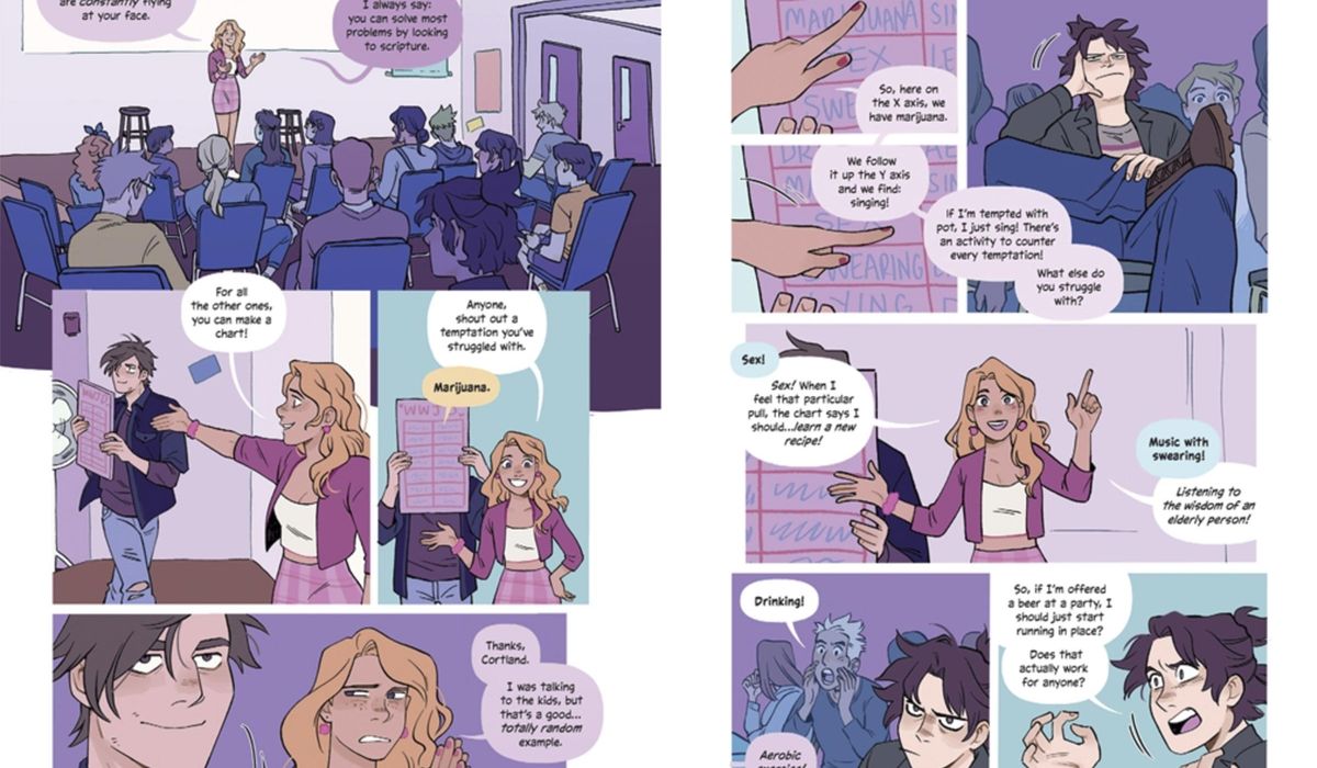 NextImg:In ‘Youth Group’ comic, evangelical kids sing songs about Jesus, fight demons