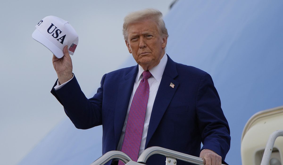 NextImg:Appeals court says Trump’s ‘liberation day’ tariffs can move forward