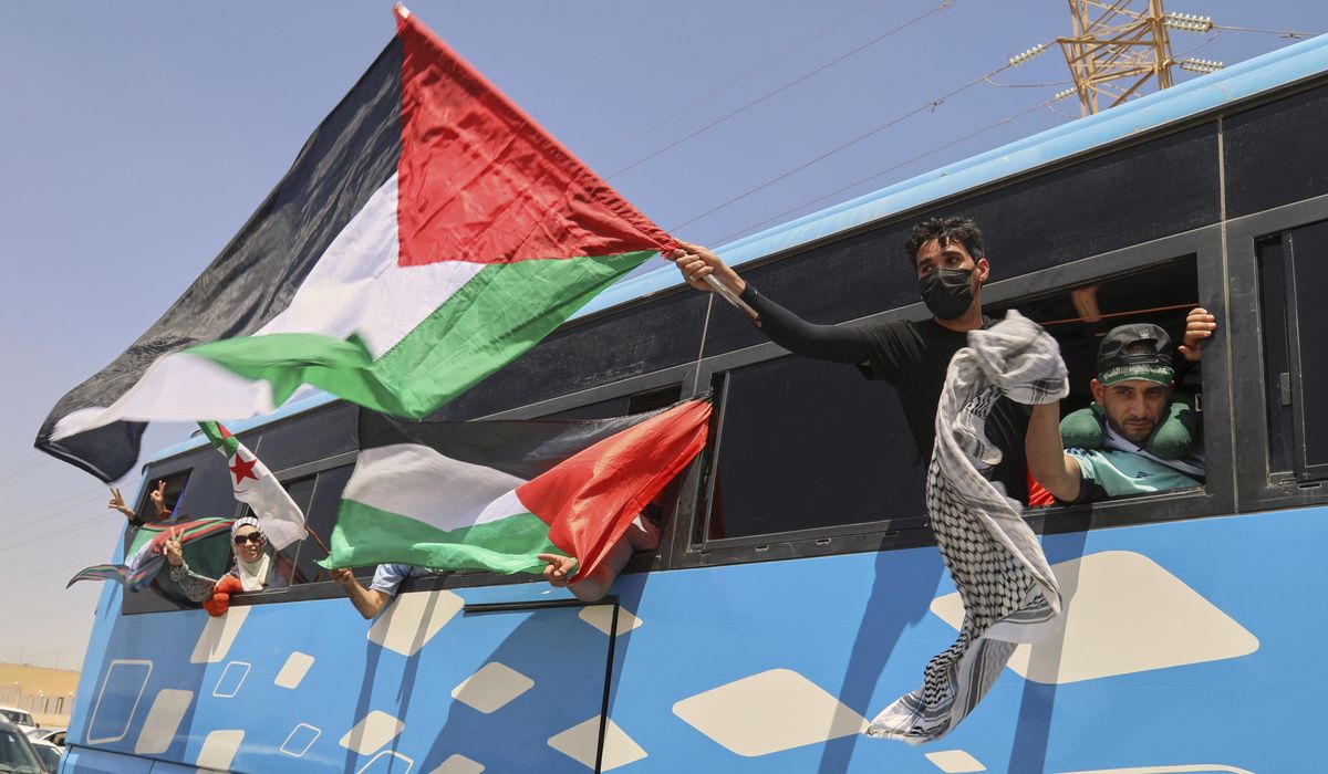 NextImg:Activists stopped in Libya and Egypt ahead of planned march on Gaza