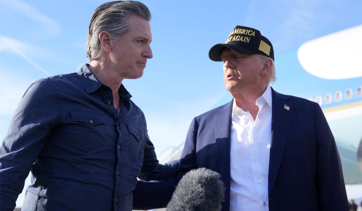 NextImg:Newsom keeps getting ‘Trump 2028’ hats in the mail