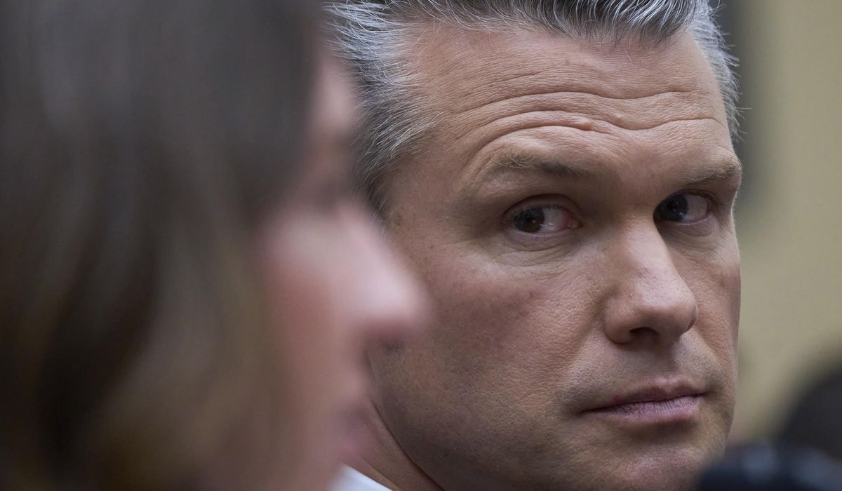 NextImg:Hegseth refuses to rule out military action in Greenland, Panama