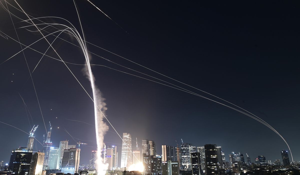 NextImg:U.S. military is helping intercept missiles that Iran fired in retaliation at Israel, official says