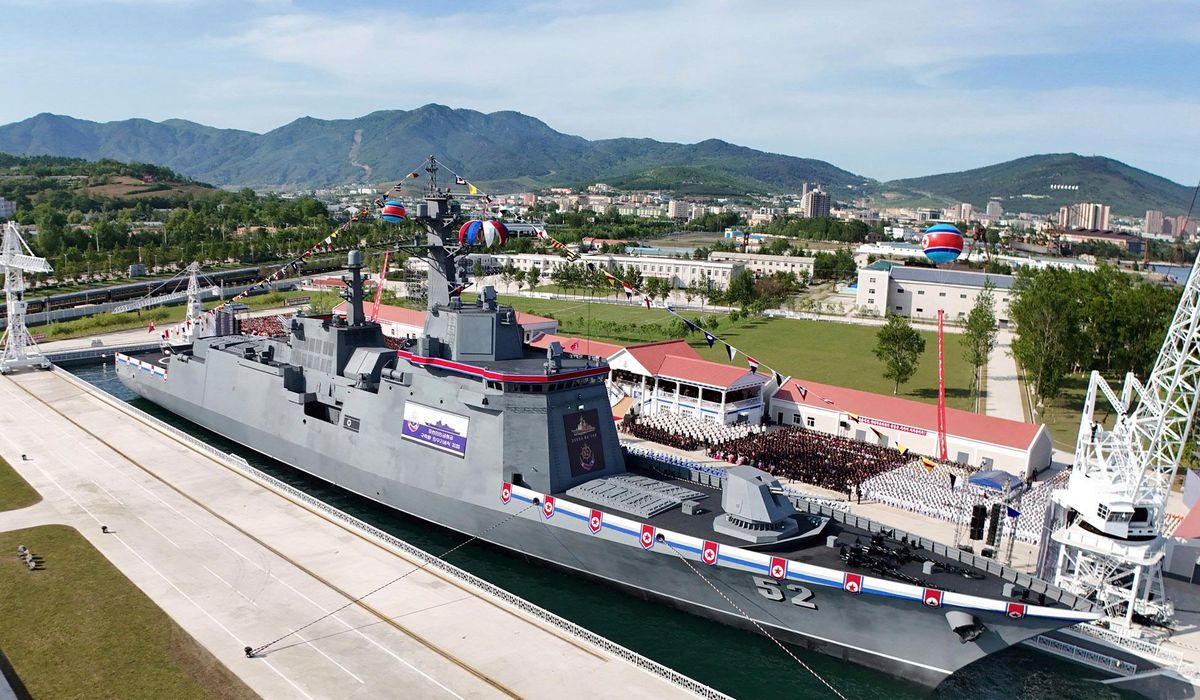 NextImg:North Korea relaunches repaired destroyer, represents Kim’s geopolitical ambitions