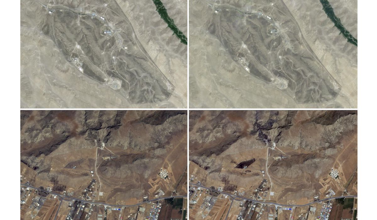 NextImg:Satellite imagfes reveal damage to Iranian missile bases following Israeli strikes