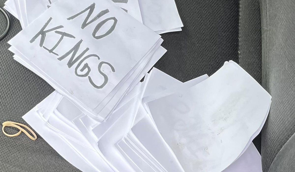 NextImg:‘No Kings’ protest fliers found in car of man suspected of shooting Minnesota lawmakers