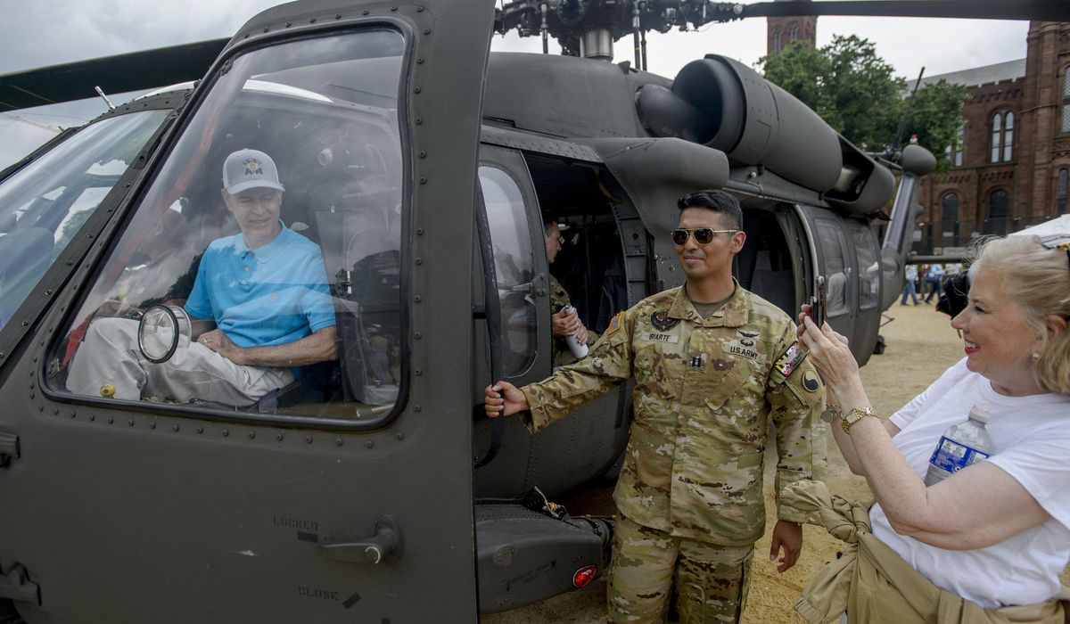 NextImg:WATCH: Matt Delaney at the Army celebration on the National Mall