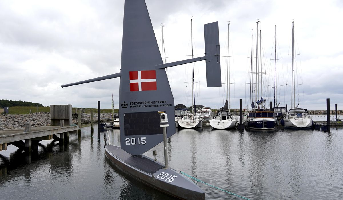 NextImg:Denmark tests unmanned robotic sailboat fleet with tensions high in the region