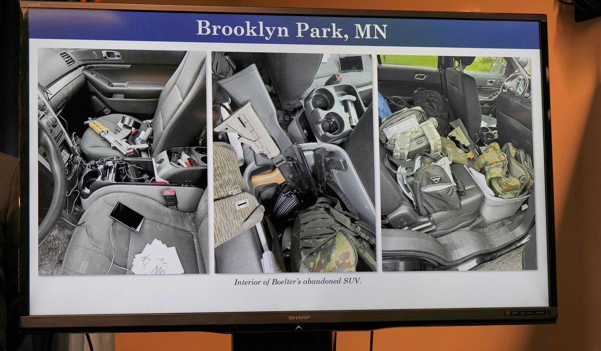 NextImg:Minnesota man donned realistic mask, dressed as cop in fatal attack on state lawmakers