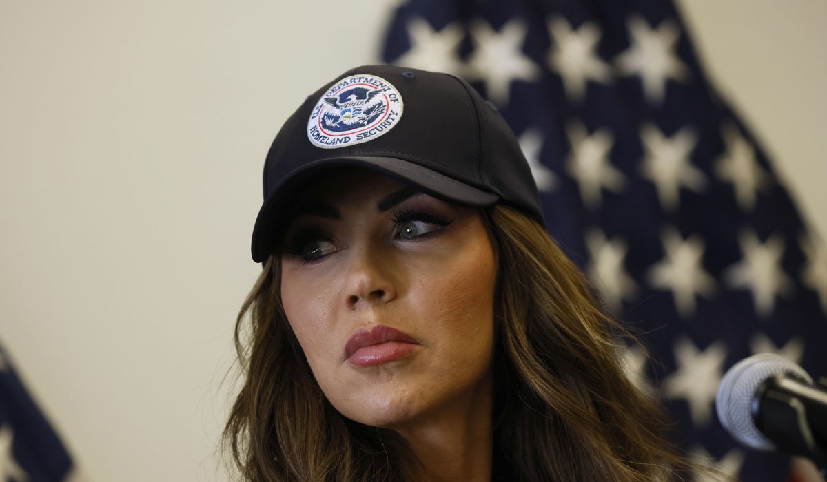 NextImg:Homeland Security Secretary Noem says migrant cannibal ‘started to eat himself’