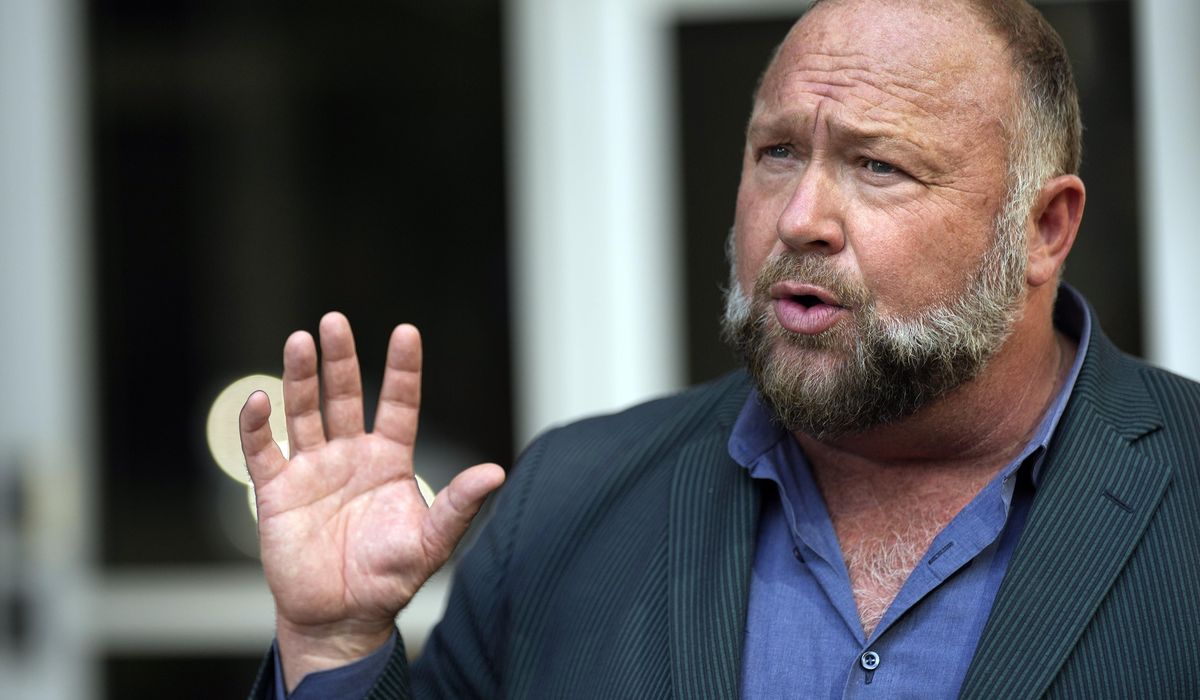 NextImg:Alex Jones accused of trying to shield assets as Sandy Hook families seek payment on $1B judgment