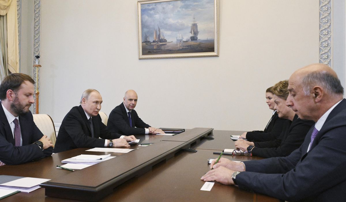NextImg:Putin says Russia could help broker Israeli-Iranian peace