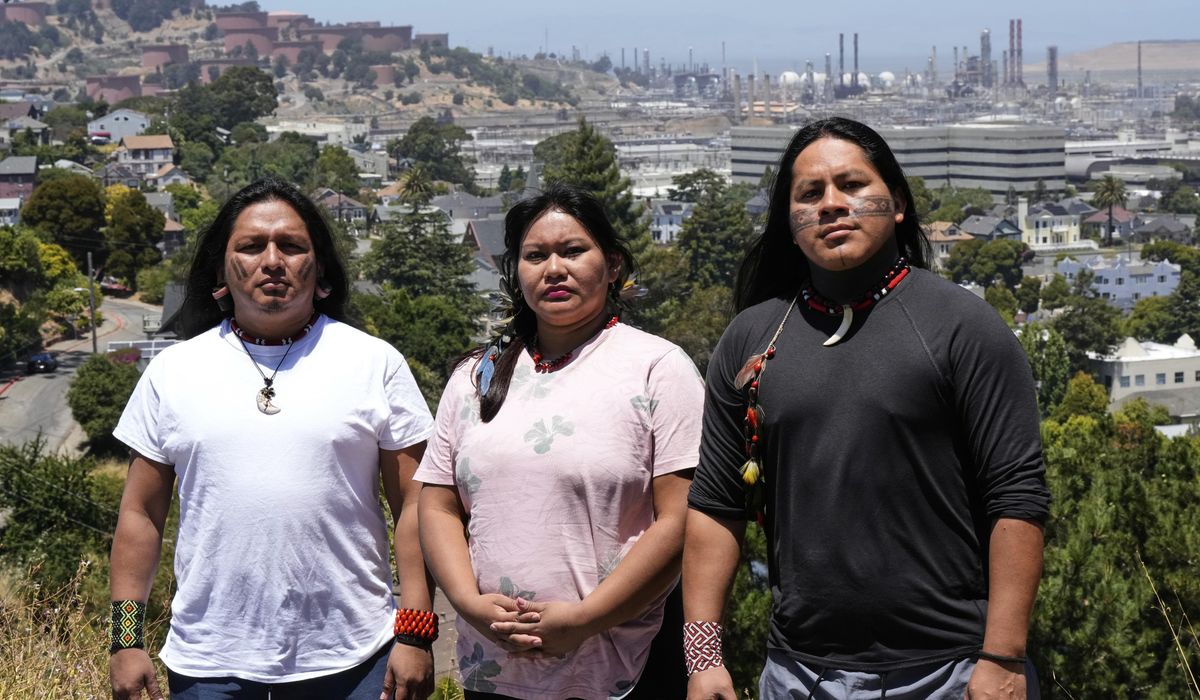 NextImg:California is to examine its Amazon oil ties following pleas from Indigenous leaders from Ecuador