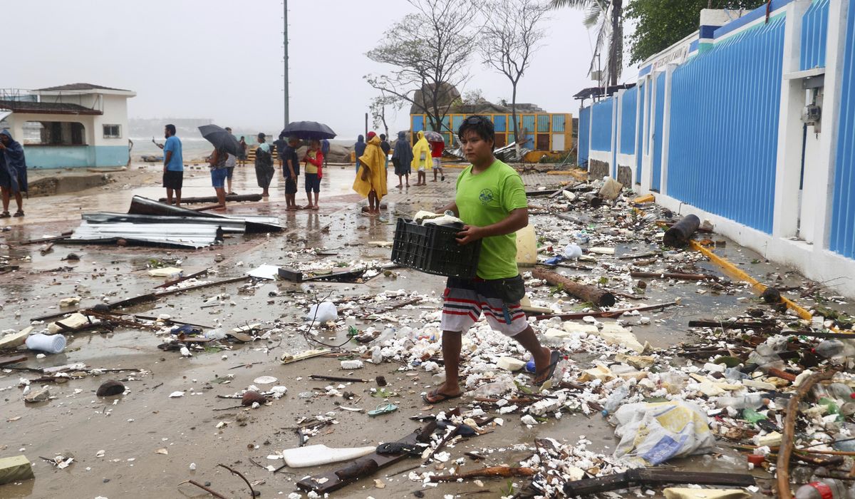 NextImg:Mexico assesses damage from Hurricane Erick as rising rivers leave at least 1 dead
