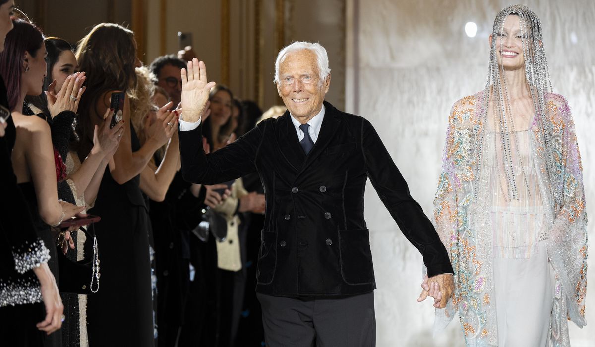 NextImg:Giorgio Armani, 90, will not attend runway shows during Milan Fashion Week