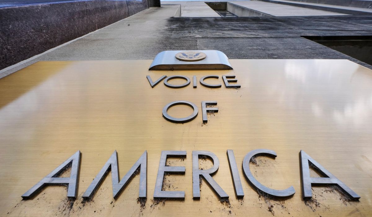 NextImg:Layoff notices delivered to hundreds of Voice of America employees