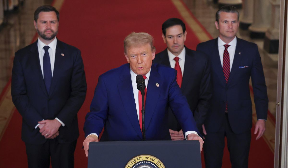 NextImg:Trump says ‘massive’ U.S. strikes have ended Iran’s nuclear threat