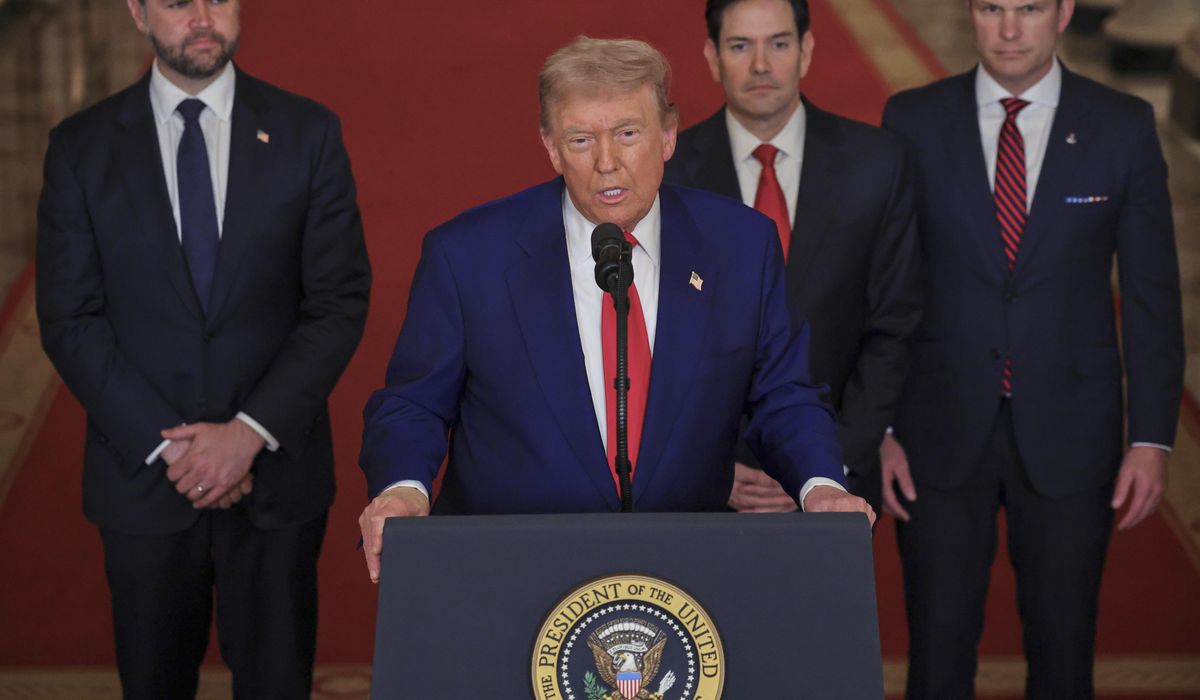 NextImg:In Trump’s words: See the transcript of the president’s speech on U.S. strikes on Iran
