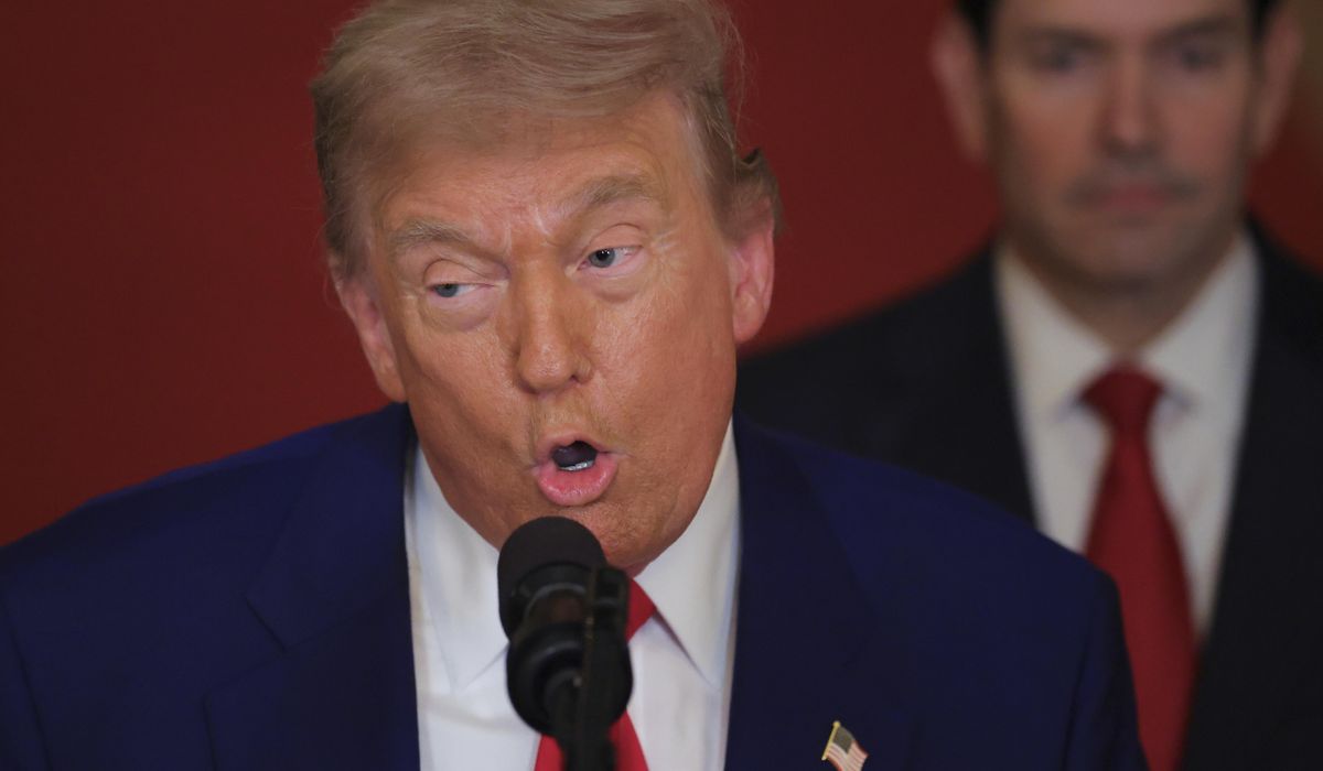 NextImg:Contradicting his administration’s remarks, Trump seems to condone regime change in Iran