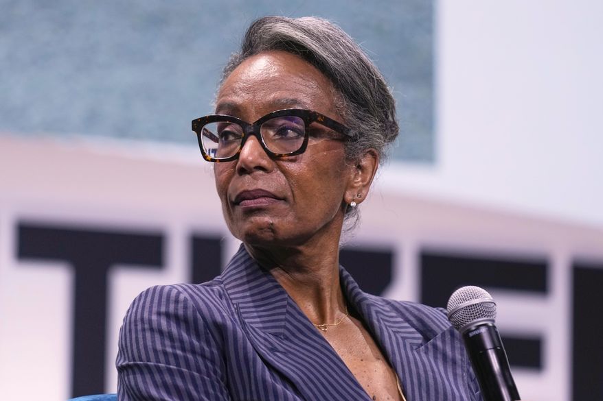 Robin Givhan participates in the Global Citizen NOW conference in New York on April 28, 2023. (AP Photo/Seth Wenig, File)