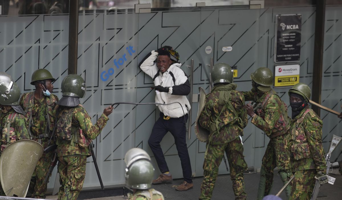 NextImg:Youth-led protests erupt again in Kenya over police brutality and poor governance