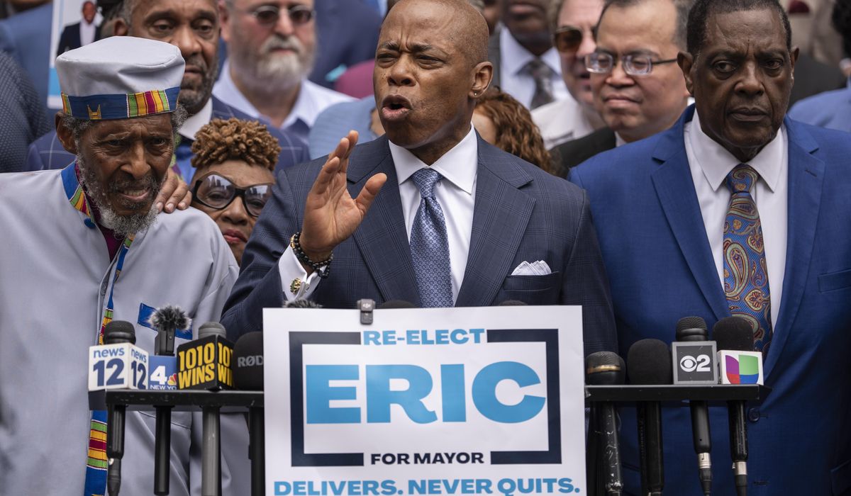 NextImg:NYC Mayor Eric Adams kicks off reelection bid and casts Zohran Mamdani as having a ‘silver spoon’