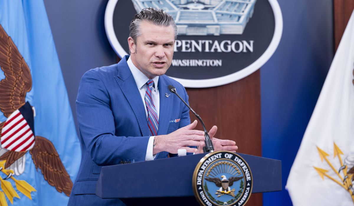 NextImg:Hegseth returns fire after being scolded for saying ‘boys in bombers’