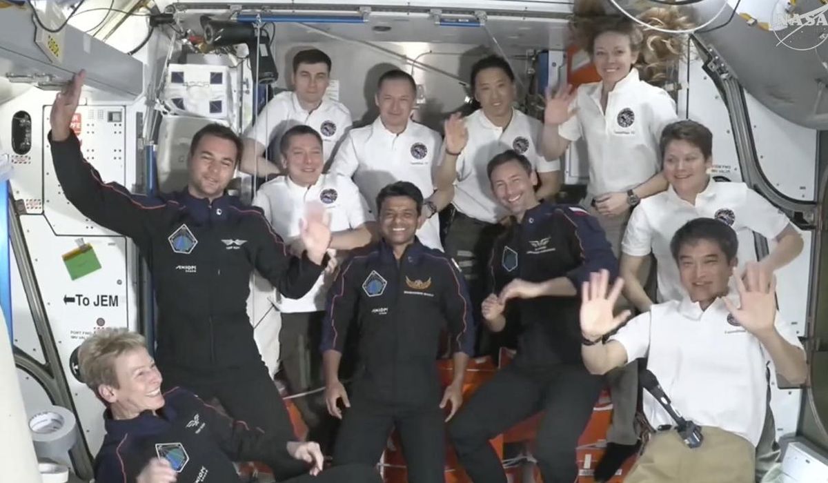 NextImg:International Space Station welcomes its first astronauts from India, Poland and Hungary