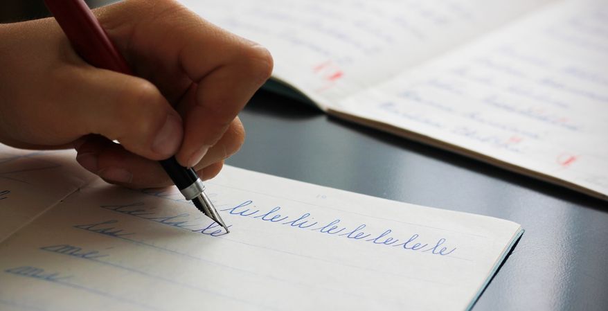 Are handwriting skills worse for young Americans thanks to the amount of technology they're using to communicate with today? (File photo credit: katuSka via Shutterstock)