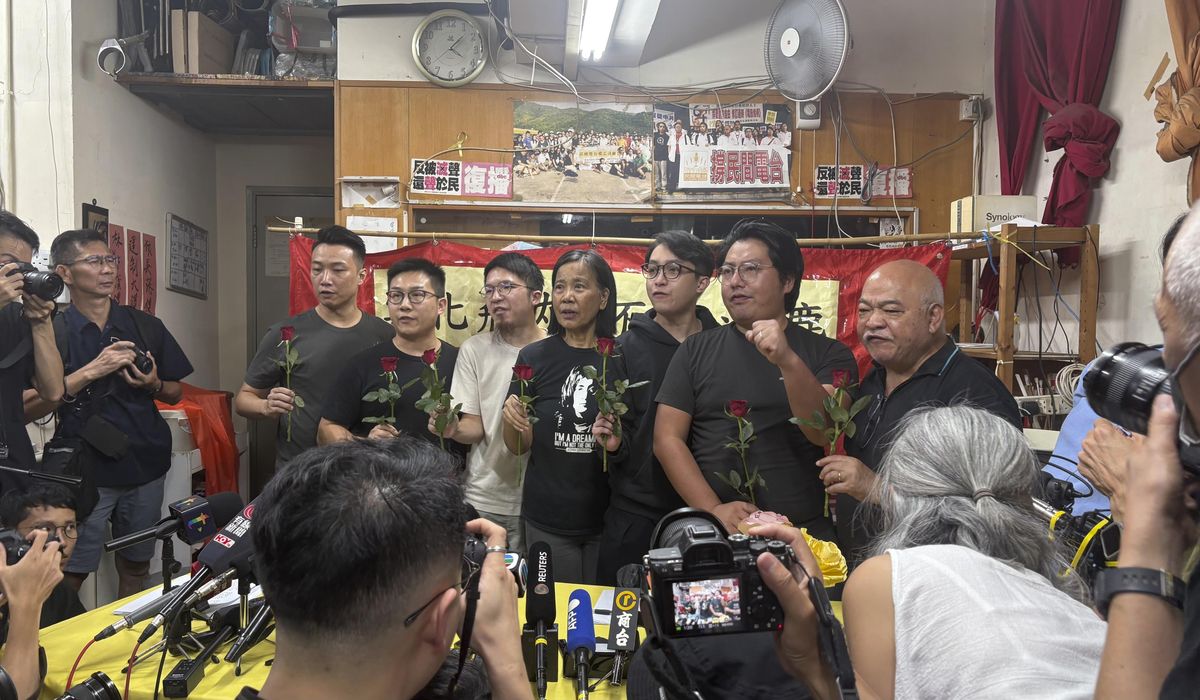 NextImg:Hong Kong’s last pro-democracy group disbands amid Beijing crackdown