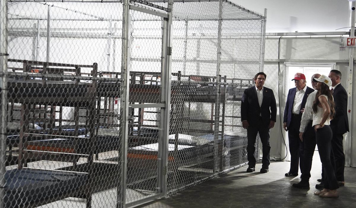 NextImg:DHS says Florida, not feds, is running ‘Alligator Alcatraz’