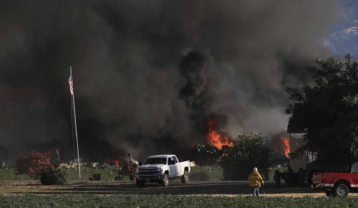 NextImg:Search continues for 7 missing after huge explosion at California fireworks factory