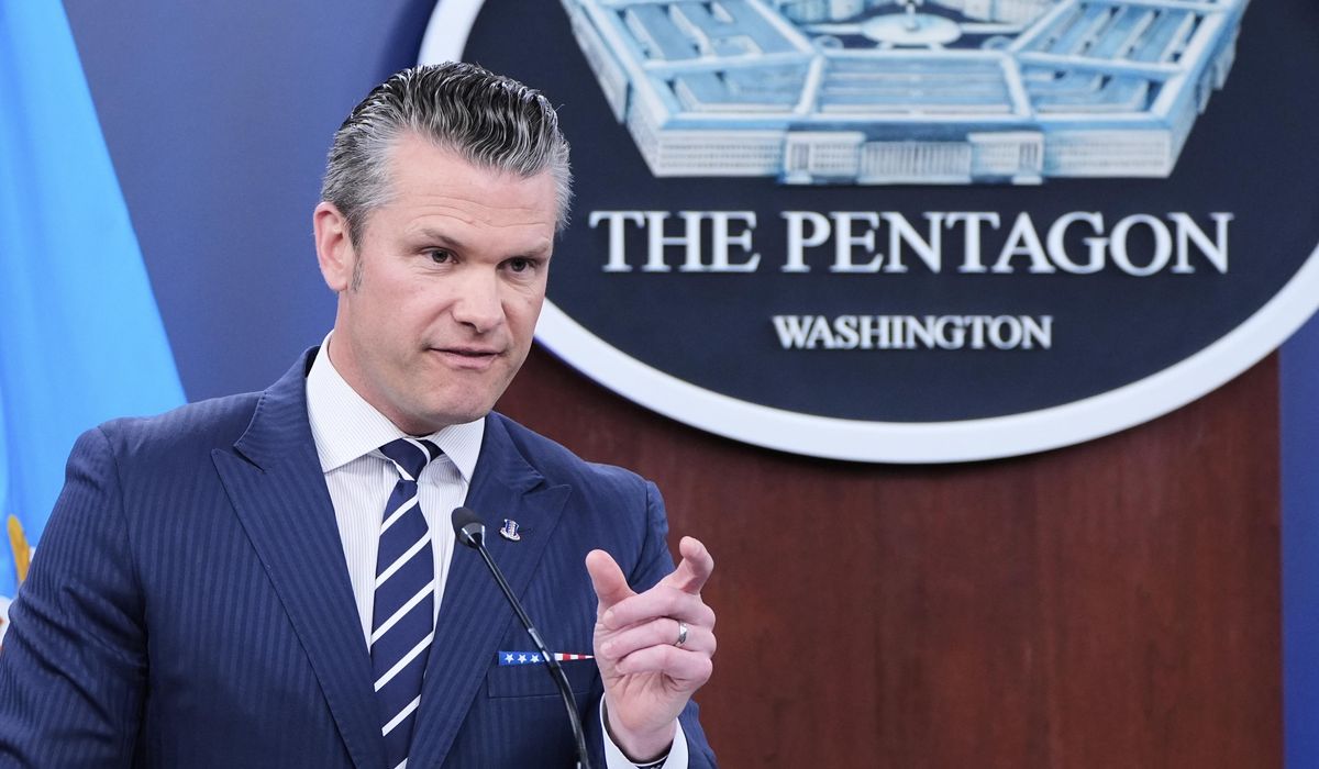 NextImg:Hegseth pulls promotion, new assignment for admiral whose carrier featured drag shows