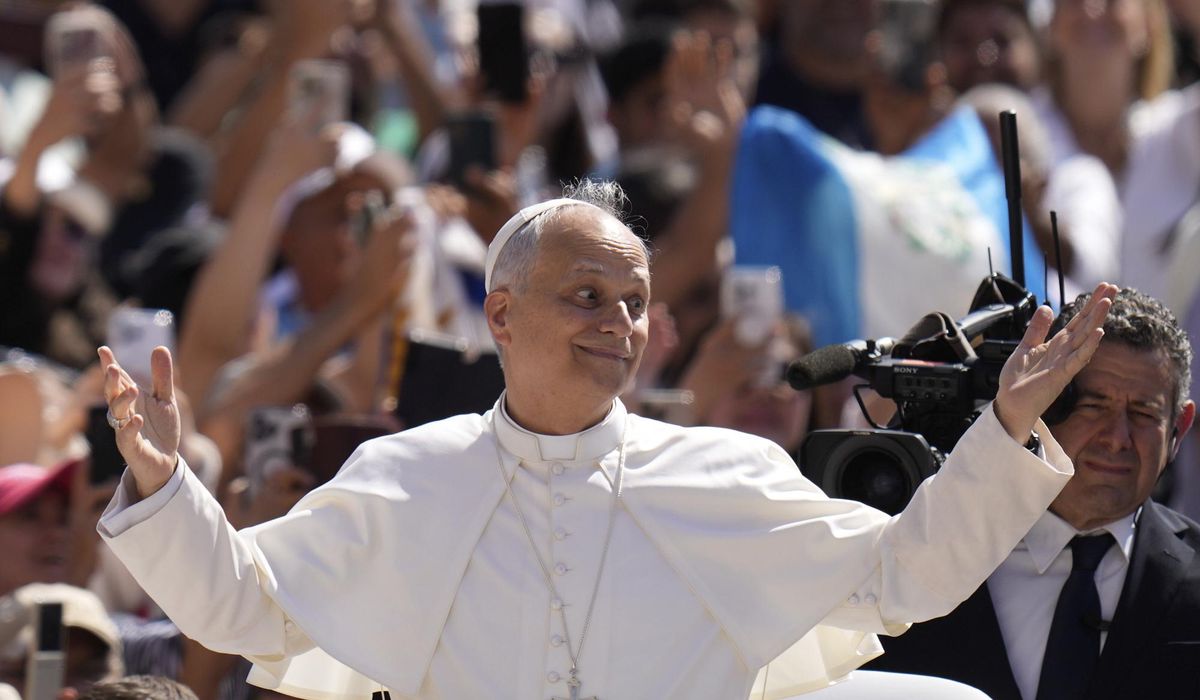 NextImg:Pope speaks about childhood and early mornings as an altar boy in unscripted visit with campers