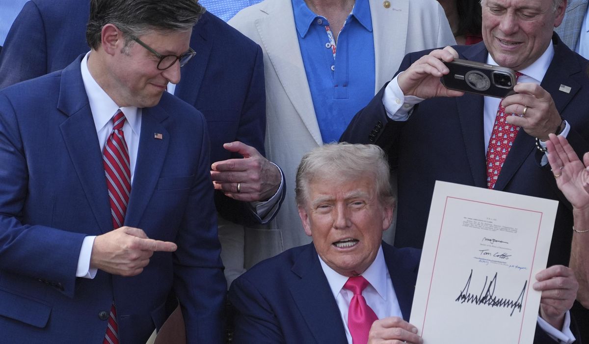 NextImg:Trump signs ‘big, beautiful bill’ into law on July Fourth