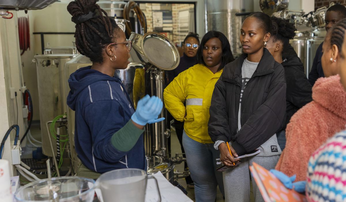 NextImg:A beer pioneer, South Africa’s first Black female brewery owner trains a new generation