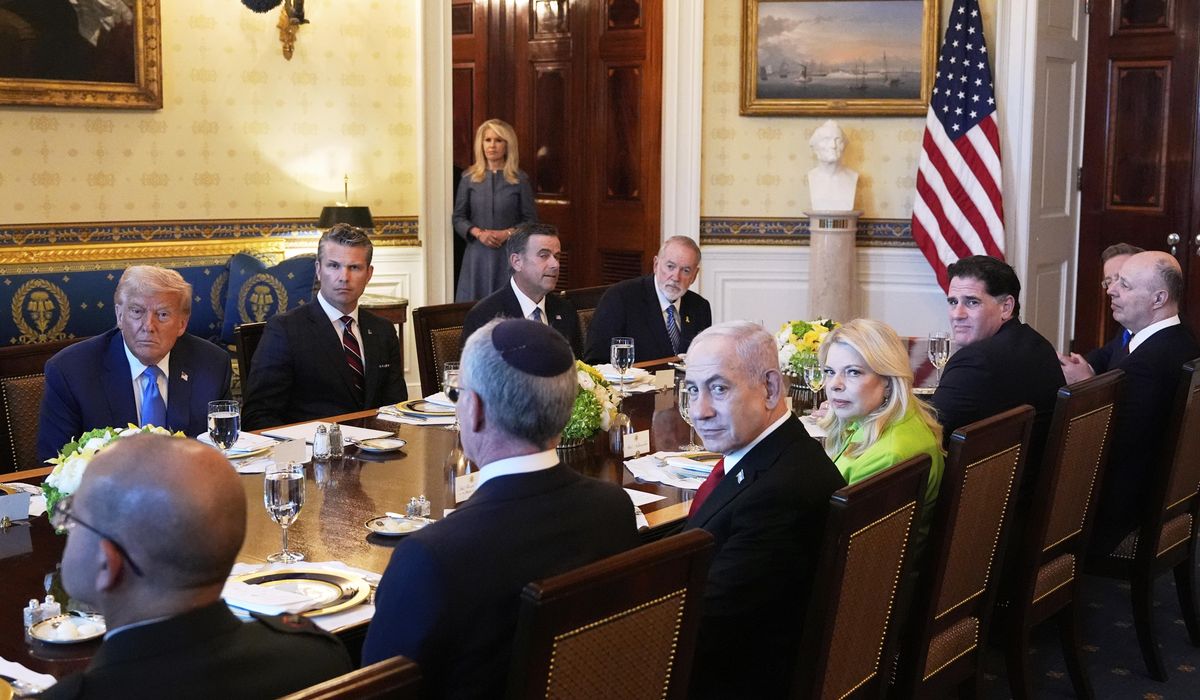 NextImg:As Trump seeks to be a peacemaker, Netanyahu leaves Washington without breakthrough on Gaza deal